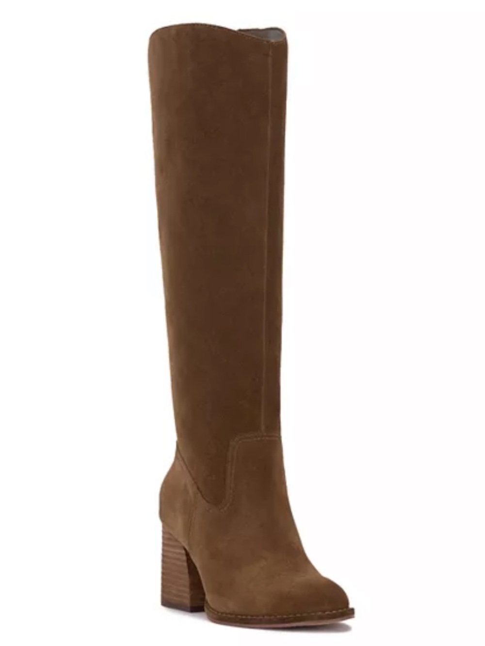 NWOT VINCE CAMUTO Leather Leila Heeled Boots Size 9
